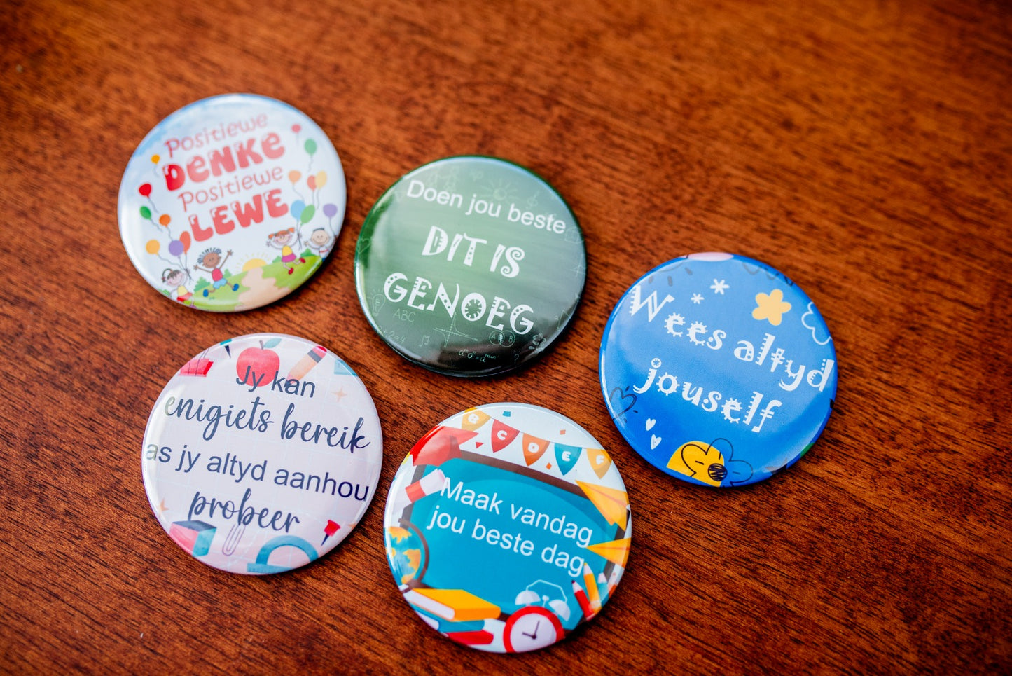 5cm Round Premium Custom Badge Pins