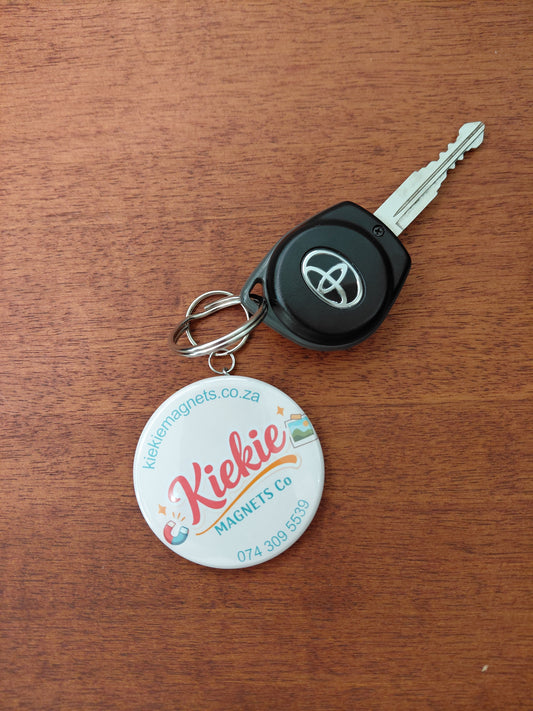 5cm Premium Custom Round Keychains