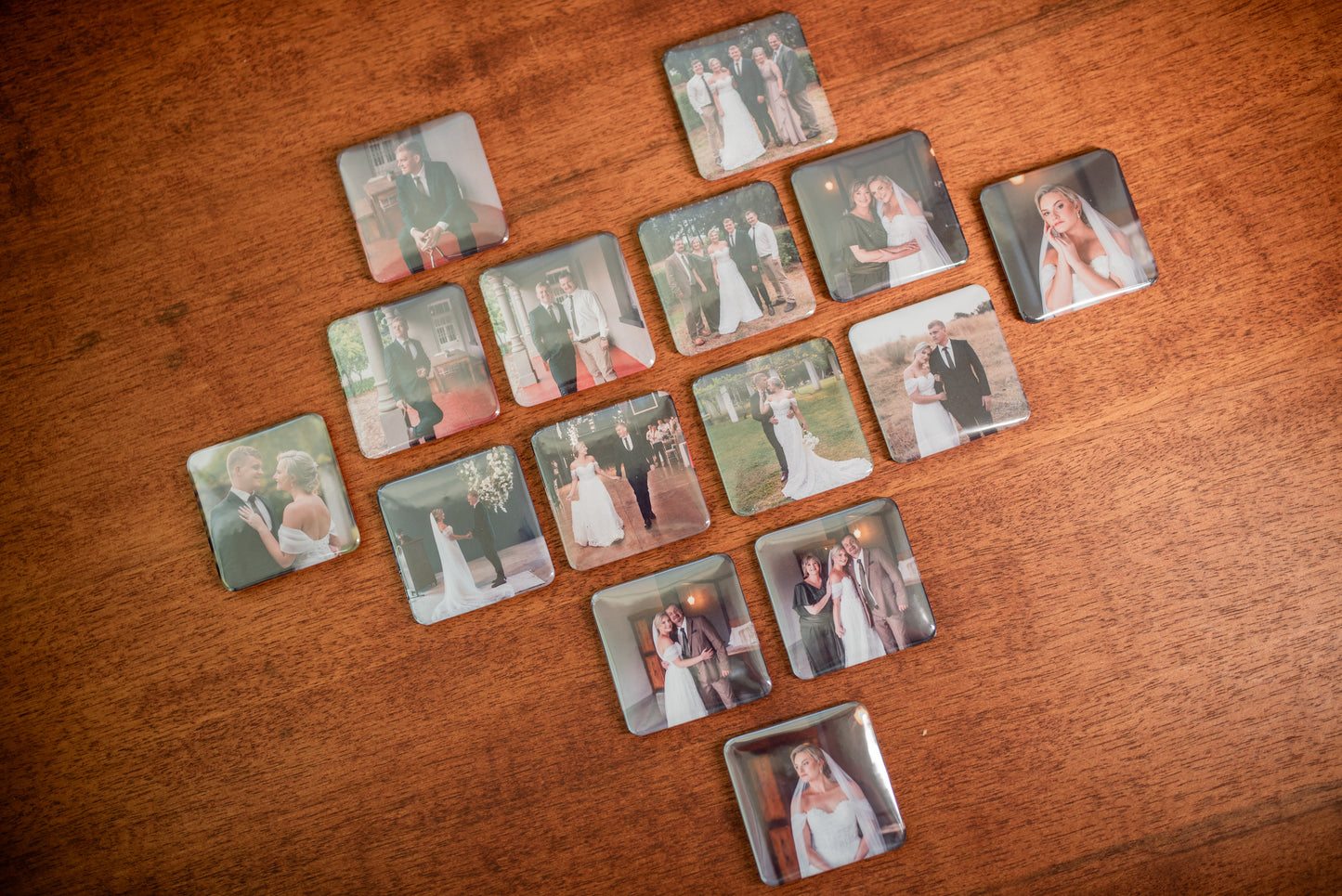 5cm Square Premium custom Photo Magnets