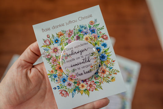 Teacher appreciation fridge magnet