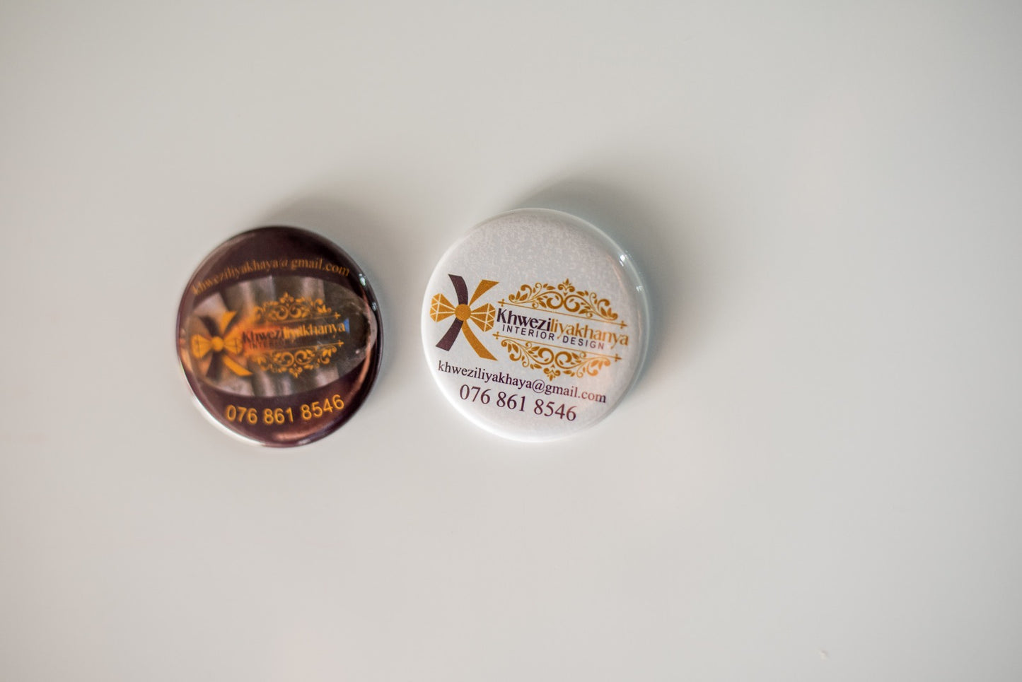 Business card magnets